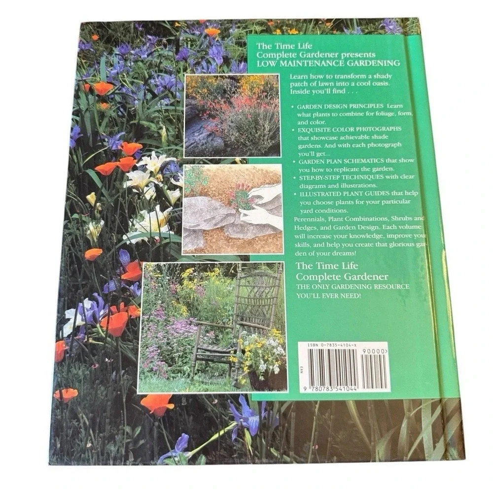 Time-Life Complete Gardener Series: Wildflowers Decor  Table Book